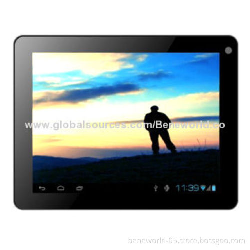 Metal Housing 9.7-inch 3G Tablet PC with MTK8382 Quad Core, GPS, Bluetooth & HDMI